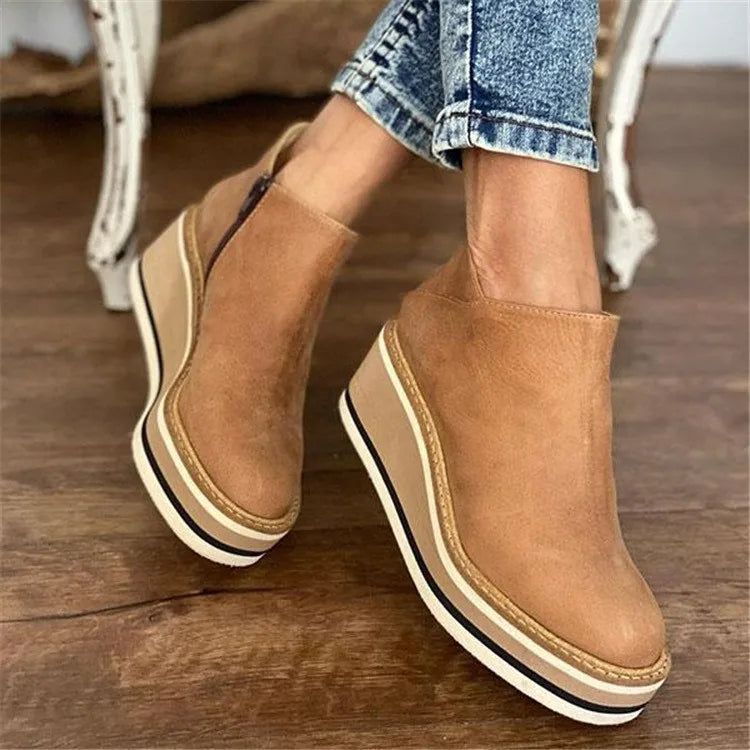 Magdalena | Stilvolle und lässige Keilstiefel - Elle Zürich