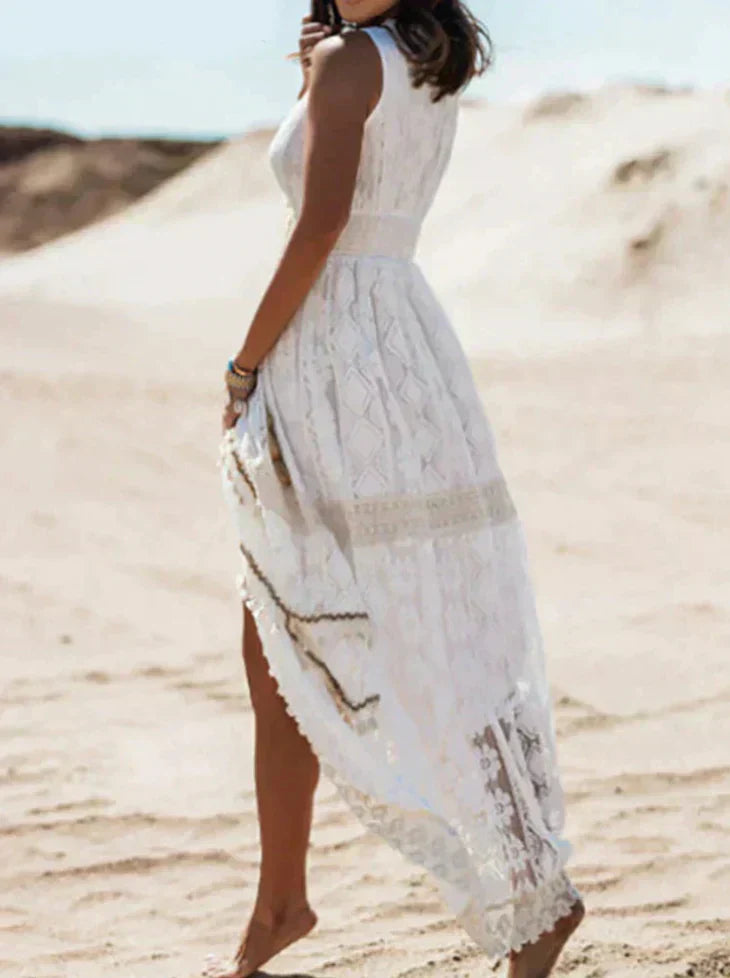Carolin | Boho Style Lace Dress - Elle Zürich