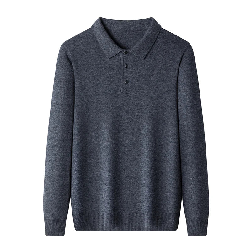 Lutz | Herren Freizeit Strick Polo Pullover - Elle Zürich