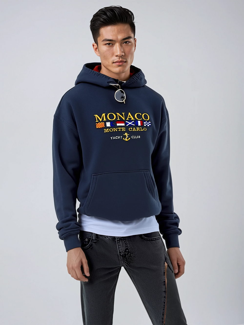 Norbert | Herren Winter Hoodie mit Logo-Print für gemütlichen Komfort - Elle Zürich