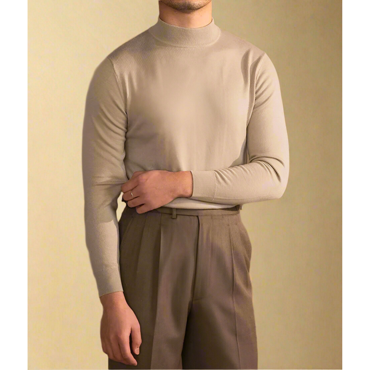 Felix | Herren Slim Fit Pullover mit Stehkragen - Elle Zürich
