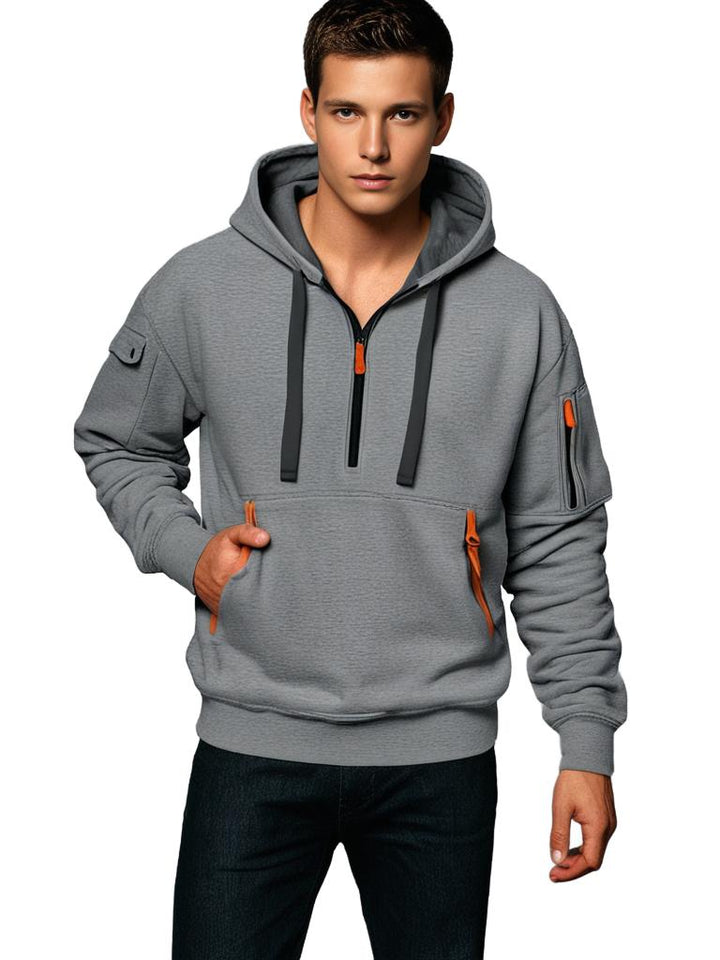 Albert | Stylischer Kapuzenpullover Mit Reißverschluss Für Männer - Elle Zürich