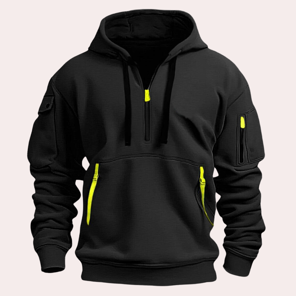 Albert | Stylischer Kapuzenpullover Mit Reißverschluss Für Männer - Elle Zürich