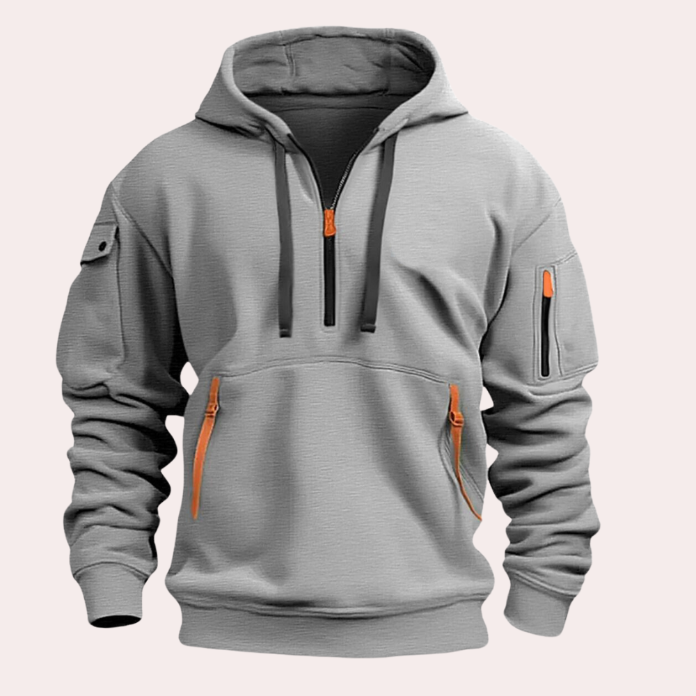Albert | Stylischer Kapuzenpullover Mit Reißverschluss Für Männer - Elle Zürich