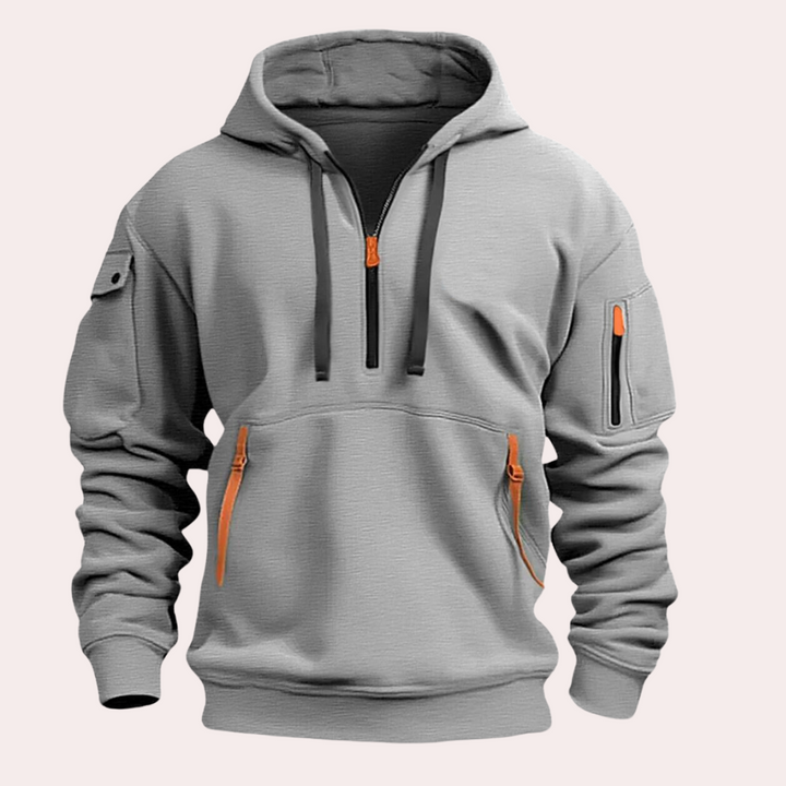 Albert | Stylischer Kapuzenpullover Mit Reißverschluss Für Männer - Elle Zürich