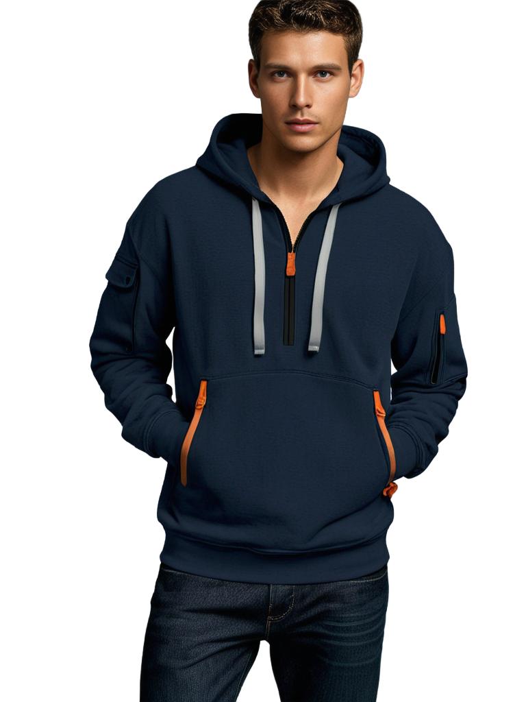 Albert | Stylischer Kapuzenpullover Mit Reißverschluss Für Männer - Elle Zürich
