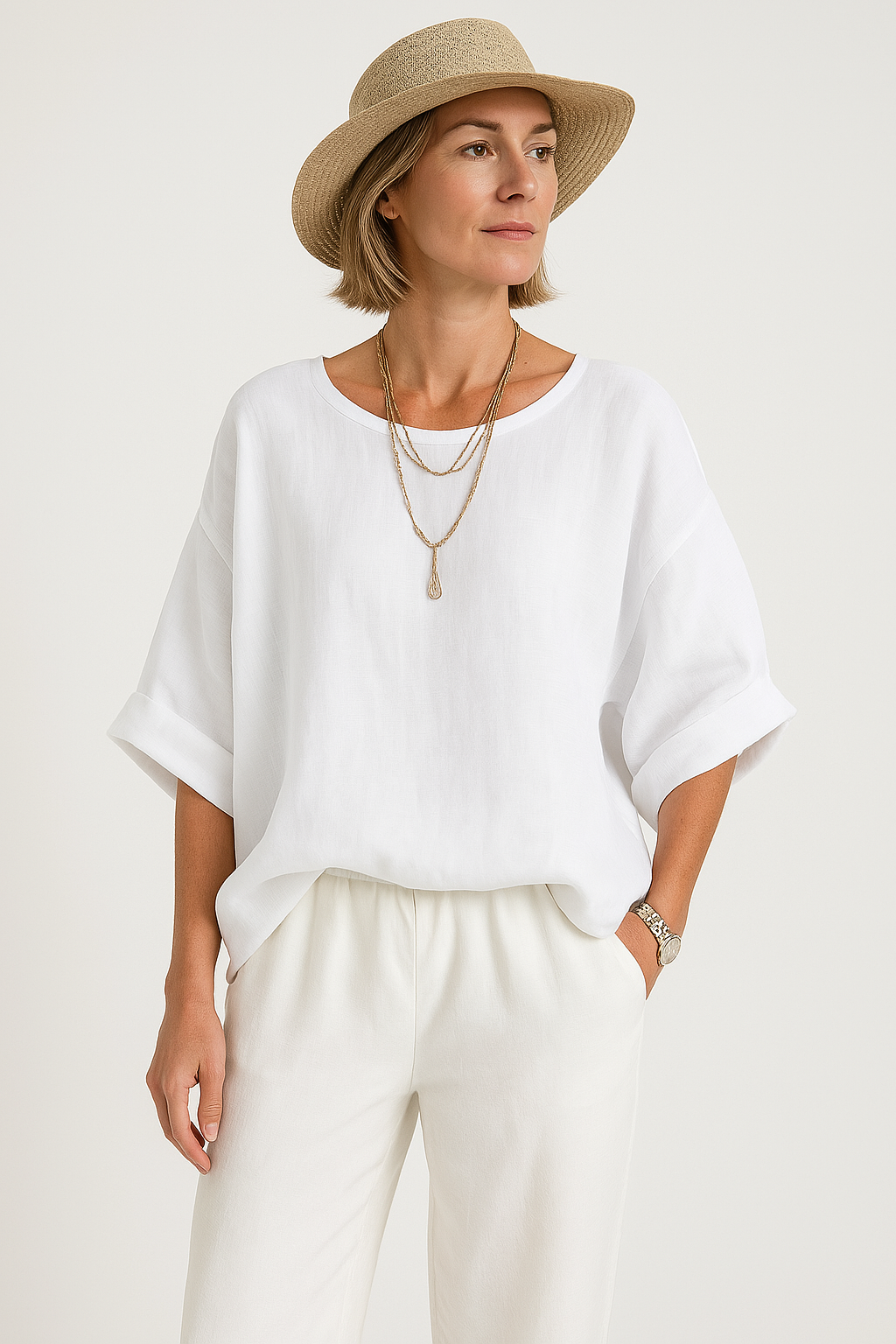 Emilia | Stylische Oversize-Bluse für Damen - Elle Zürich