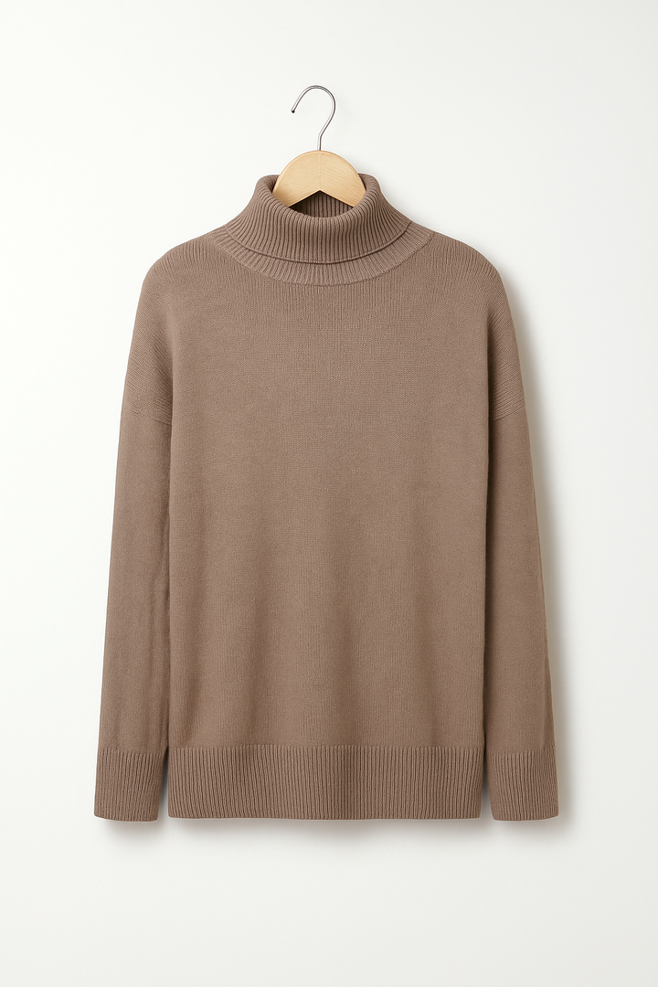 Laura | Eleganter Rollkragenpullover für Damen - Elle Zürich