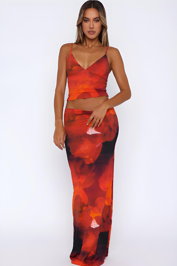 Selina | Stylisches Elegantes Langes Sommerkleid - Elle Zürich