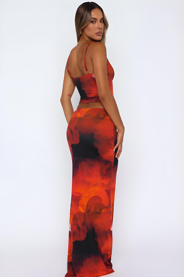 Selina | Stylisches Elegantes Langes Sommerkleid - Elle Zürich