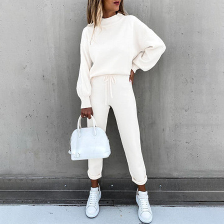 Julia | Damen Trainingsanzug Set Oversized Pullover & Slim Joggerhose - Elle Zürich