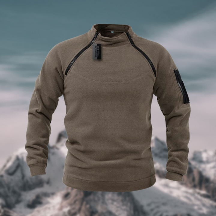Christian | Herren Tactical Fleece Pullover mit Viertelreißverschluss - Elle Zürich