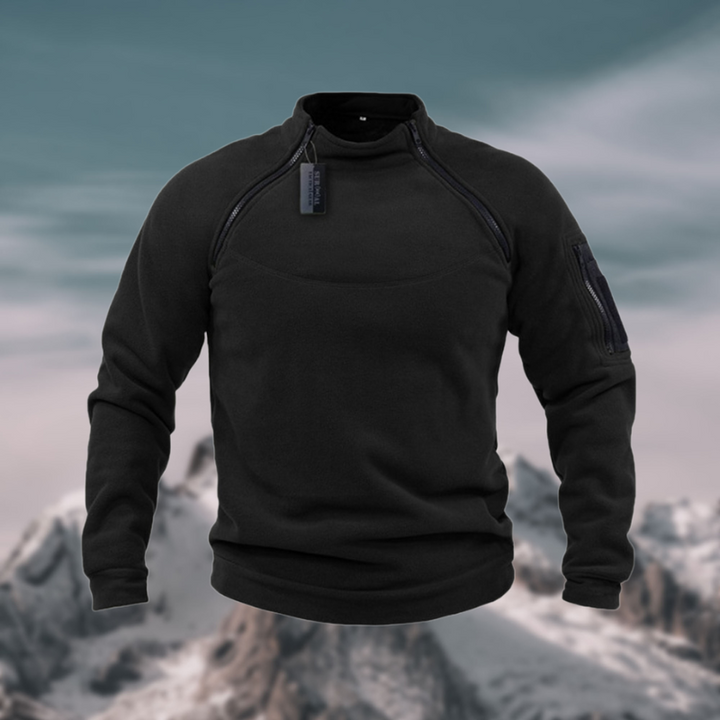 Christian | Herren Tactical Fleece Pullover mit Viertelreißverschluss - Elle Zürich