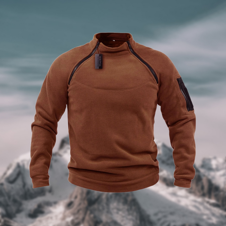 Christian | Herren Tactical Fleece Pullover mit Viertelreißverschluss - Elle Zürich