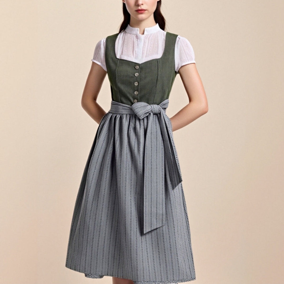 Beatrice | Damen Oktoberfest Traditionelles Bayerisches Dirndlkleid - Elle Zürich
