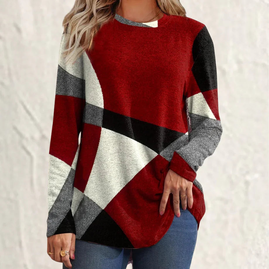Elke | Stylischer Pullover mit Rundhalsausschnitt - Elle Zürich