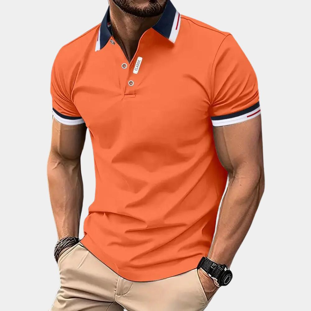 Heinrich | Stylisches Kurzarm-Polo für Herren - Elle Zürich