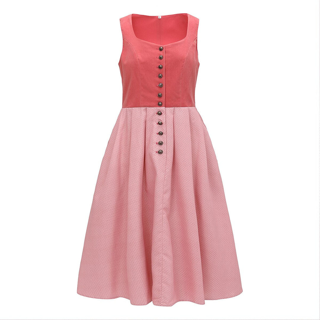 Daniela | Alpen-Dirndl Midikleid für Damen zum Oktoberfest - Elle Zürich