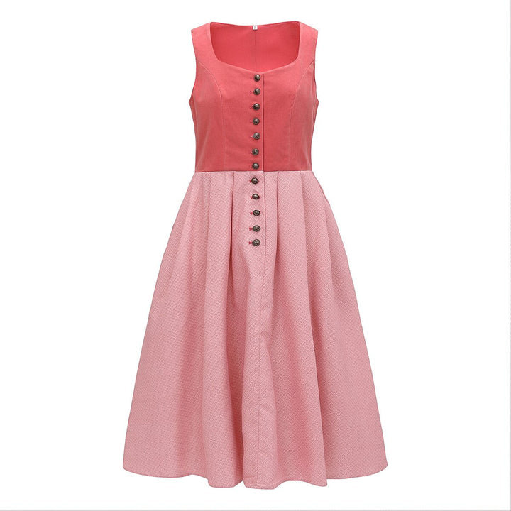 Daniela | Alpen-Dirndl Midikleid für Damen zum Oktoberfest - Elle Zürich