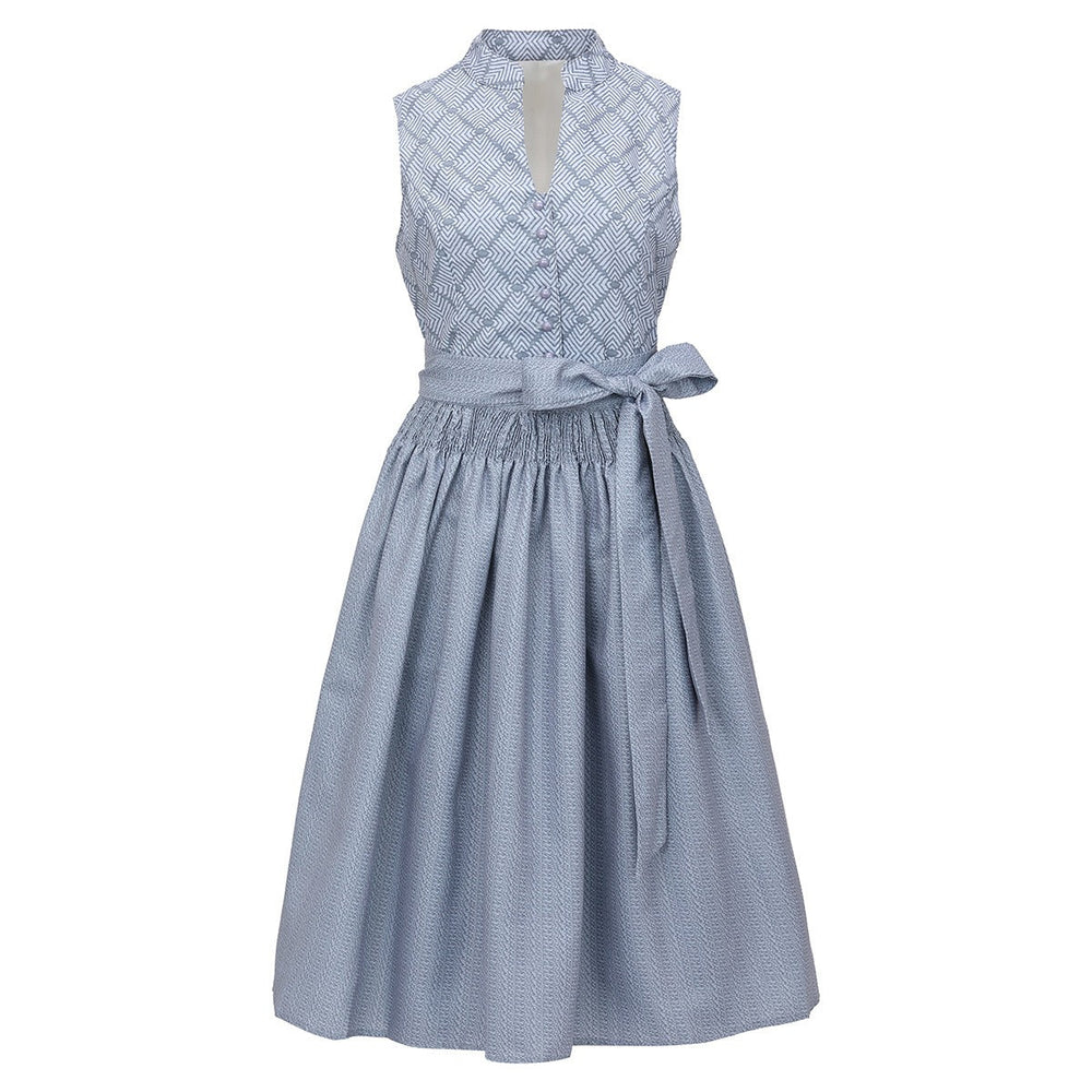 Edith | Verziertes Oktoberfest Mididirndlkleid - Elle Zürich