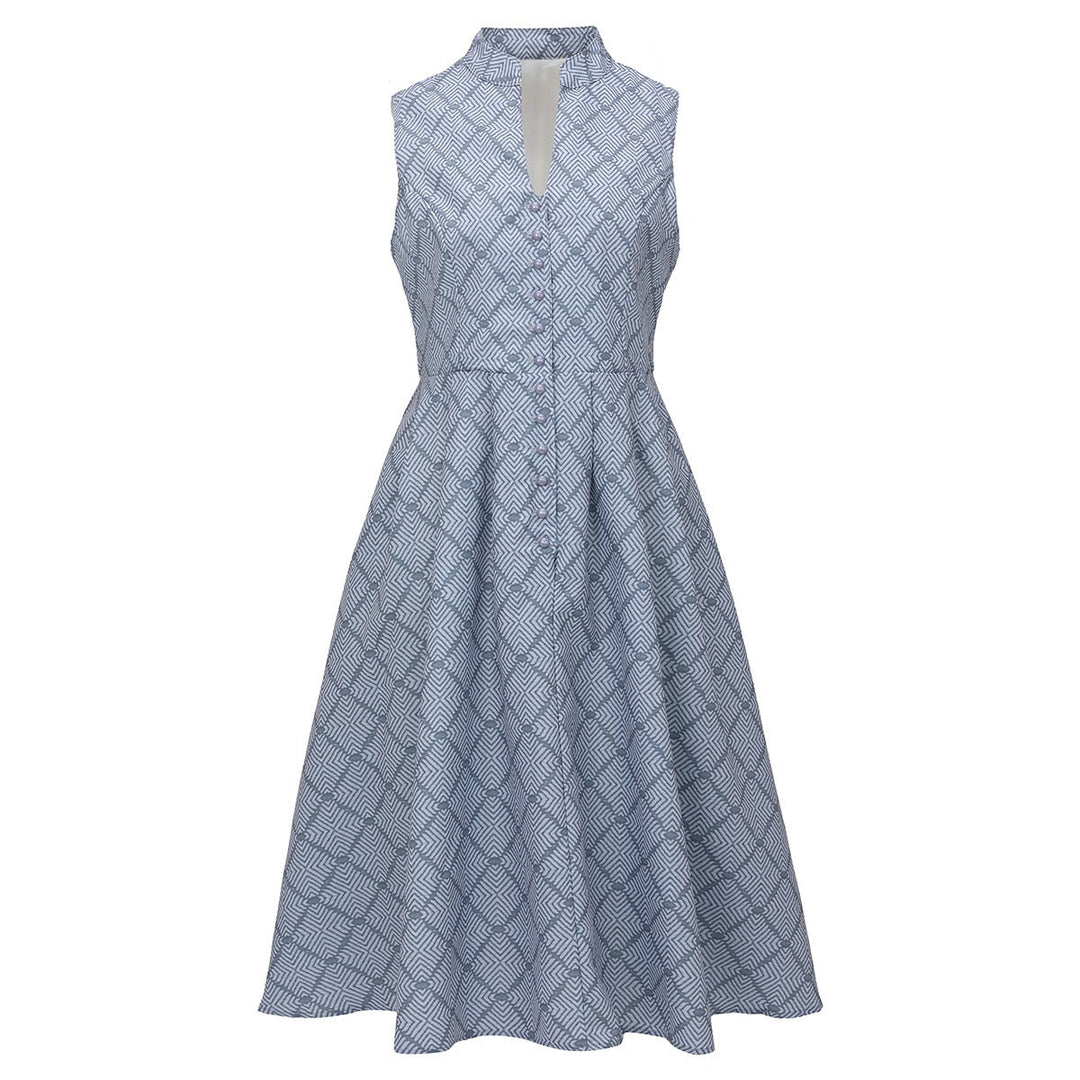 Edith | Verziertes Oktoberfest Mididirndlkleid - Elle Zürich
