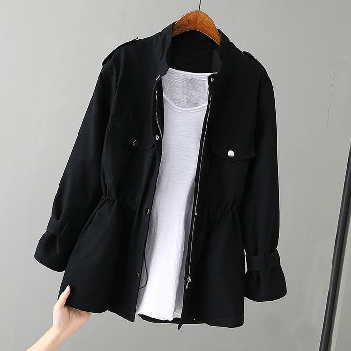 Anna | Schicke Damen Utility-Jacke mit Reißverschluss