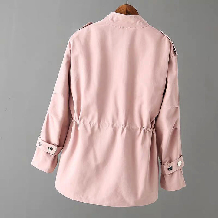Anna | Schicke Damen Utility-Jacke mit Reißverschluss