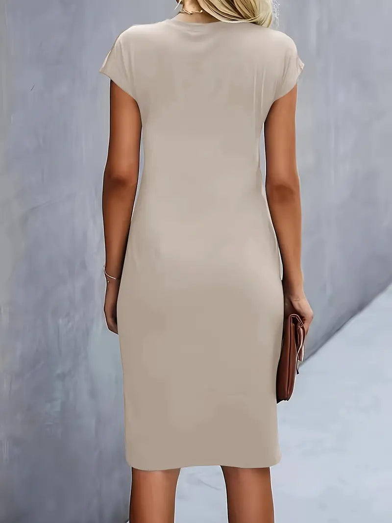 Helga | Zeitloses Midikleid mit Schmeichelnder Passform - Elle Zürich