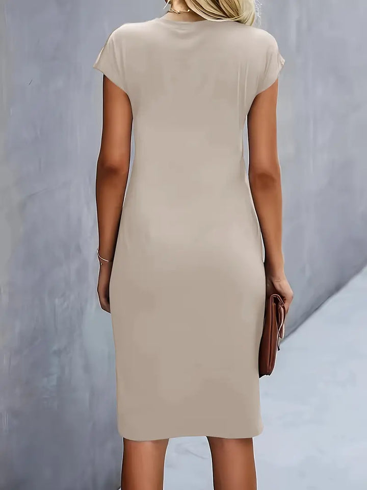 Helga | Zeitloses Midikleid mit Schmeichelnder Passform - Elle Zürich