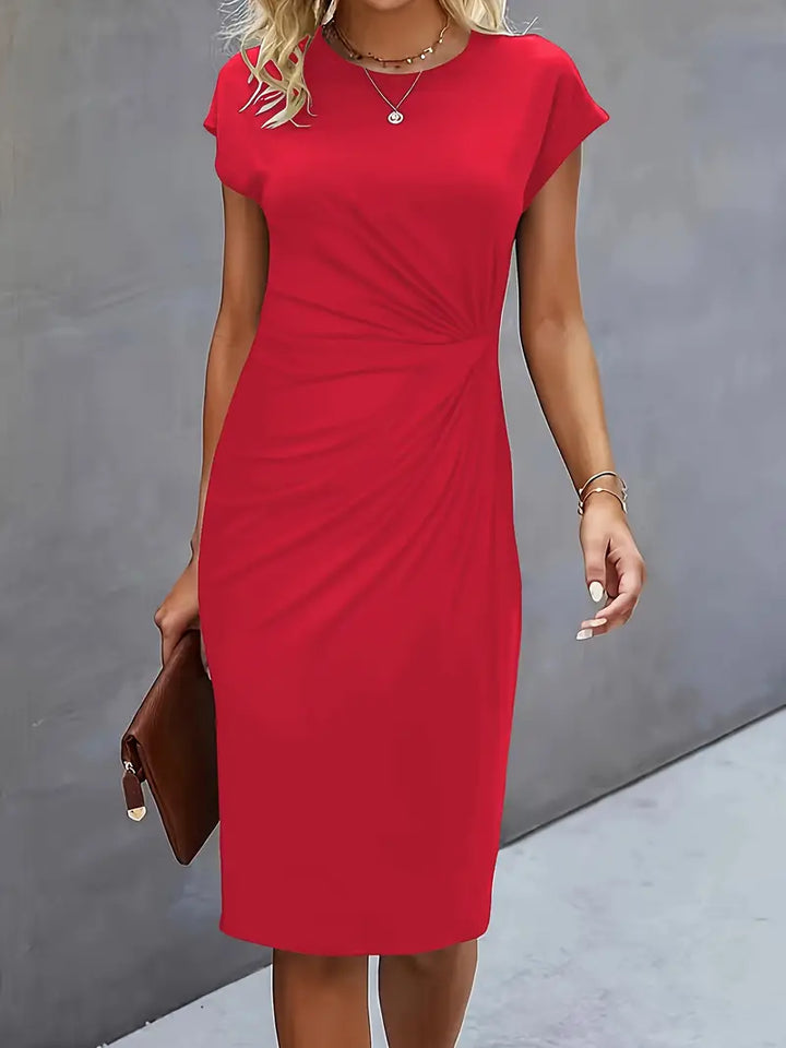 Helga | Zeitloses Midikleid mit Schmeichelnder Passform - Elle Zürich