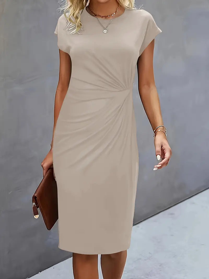 Helga | Zeitloses Midikleid mit Schmeichelnder Passform - Elle Zürich