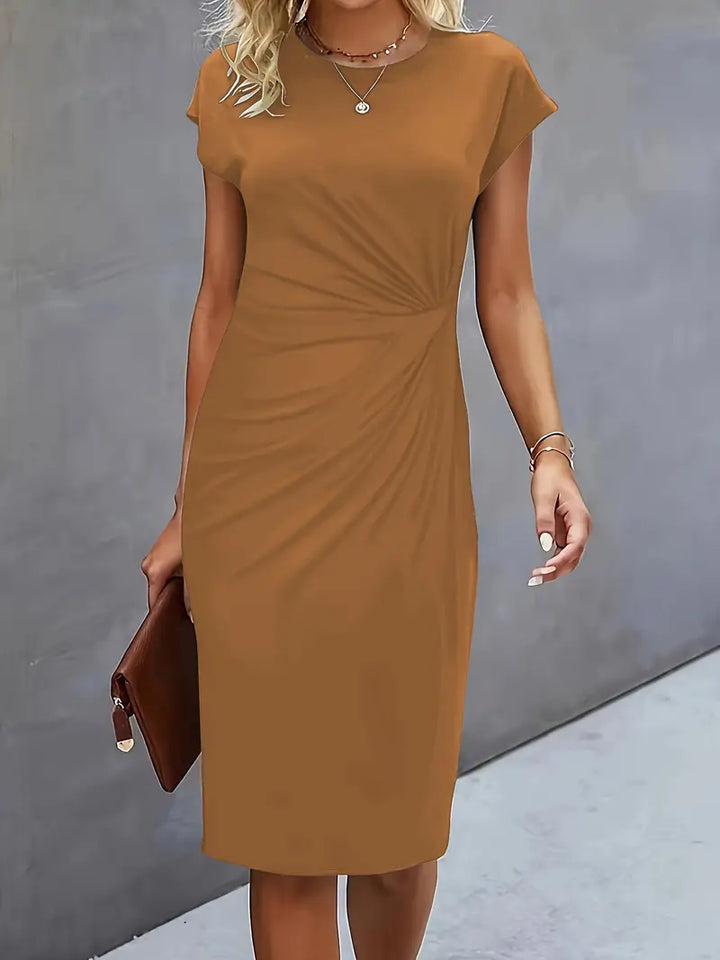 Helga | Zeitloses Midikleid mit Schmeichelnder Passform - Elle Zürich