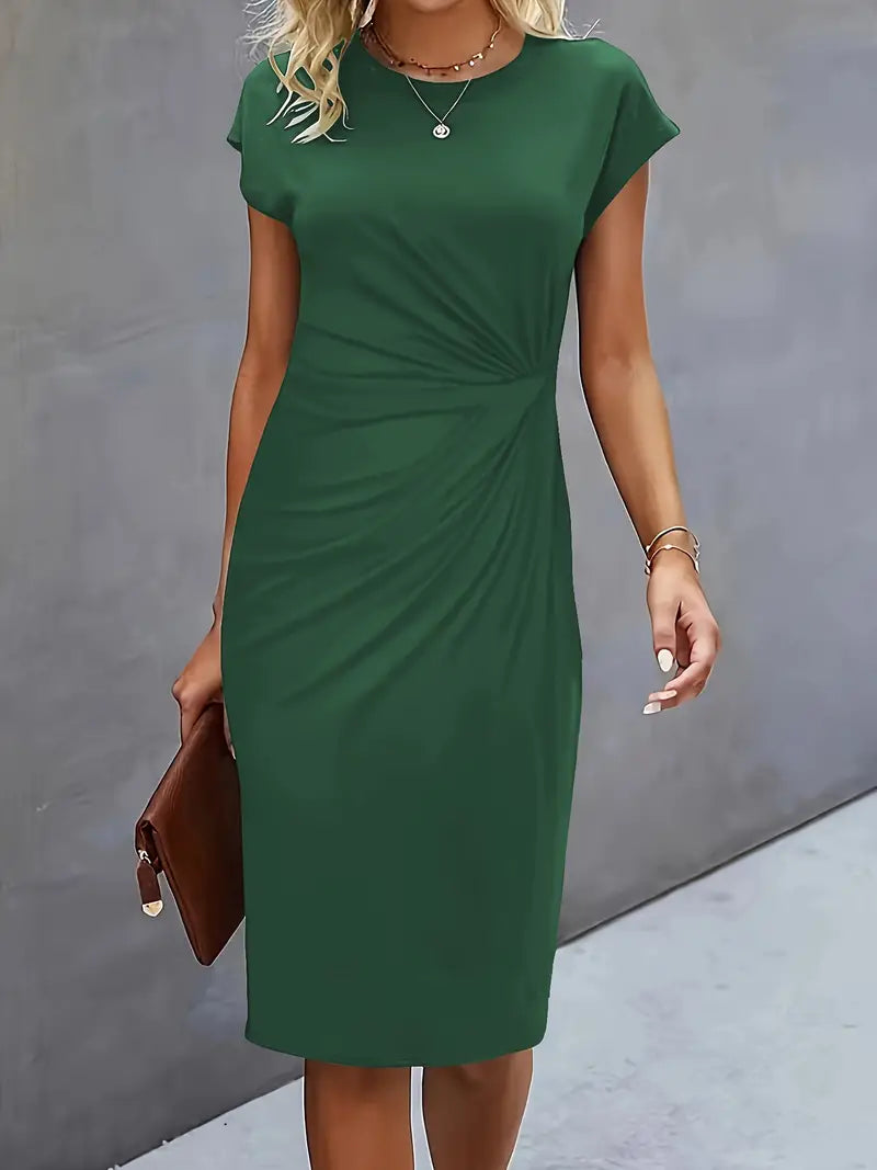 Helga | Zeitloses Midikleid mit Schmeichelnder Passform - Elle Zürich