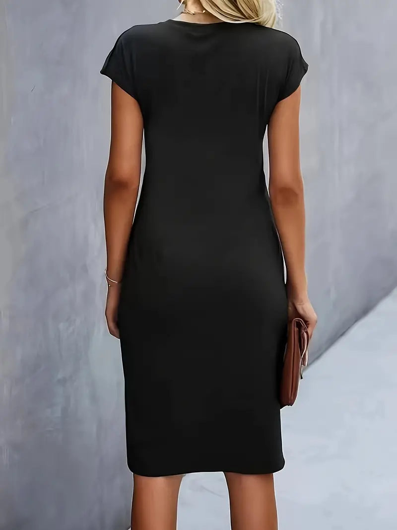Helga | Zeitloses Midikleid mit Schmeichelnder Passform - Elle Zürich