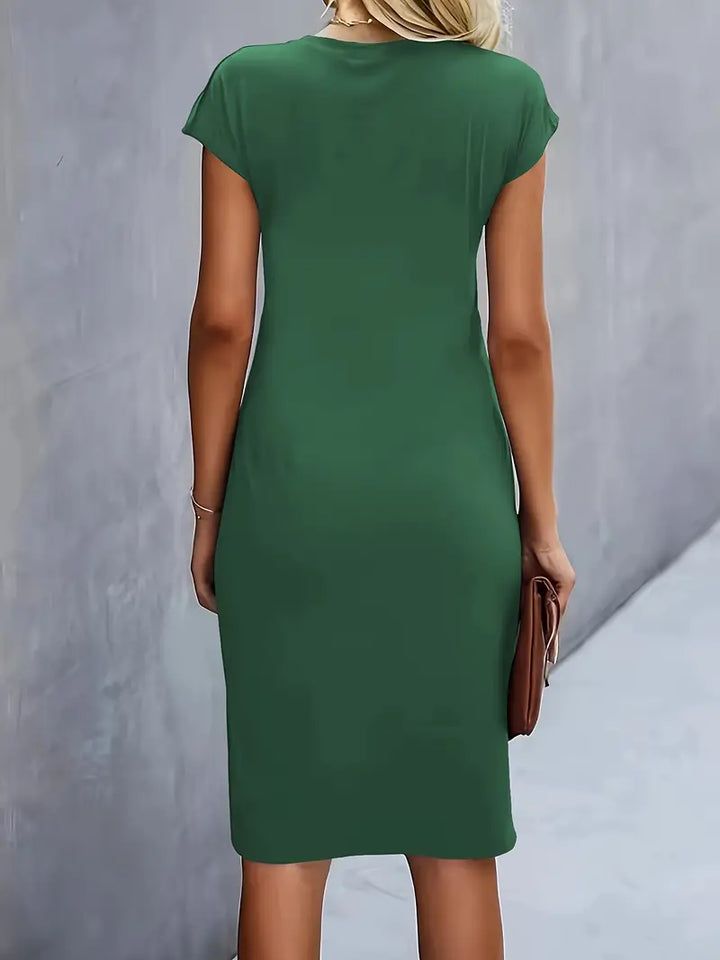 Helga | Zeitloses Midikleid mit Schmeichelnder Passform - Elle Zürich