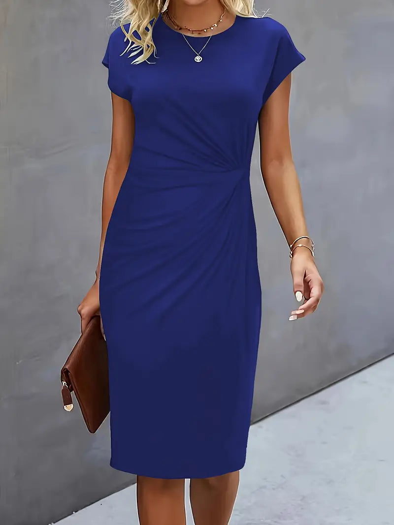 Helga | Zeitloses Midikleid mit Schmeichelnder Passform - Elle Zürich