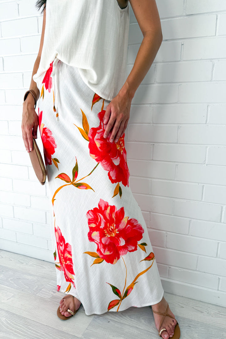 Tanja | Eleganter und Fließender Stylischer Maxirock - Elle Zürich