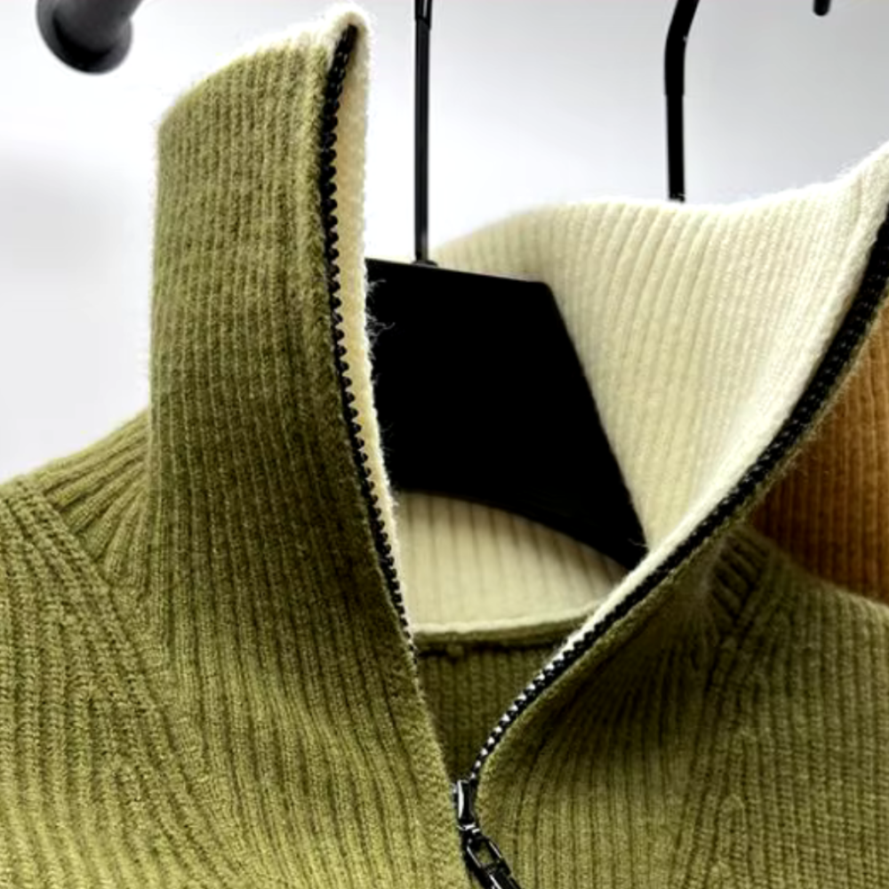 Otto | Herren Strickpullover mit Reißverschluss für Winterwärme - Elle Zürich