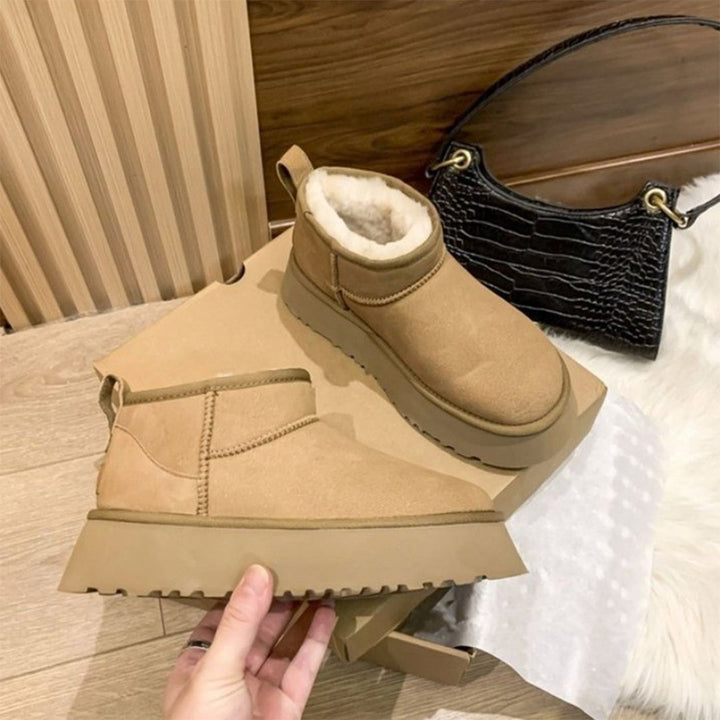 Winterlaarzen Met Bont Dames - Elle Zürich
