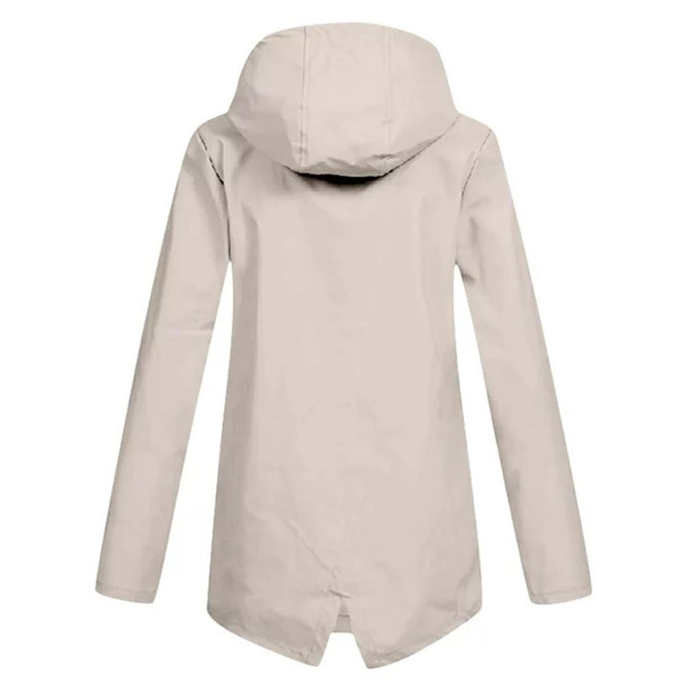 Melanie | Stylische wasserdichte Kapuzenjacke - Elle Zürich