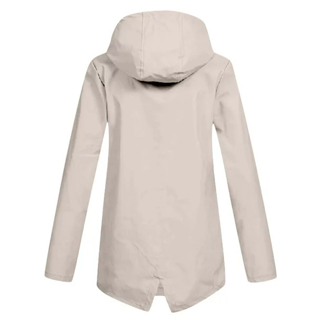 Melanie | Stylische wasserdichte Kapuzenjacke - Elle Zürich