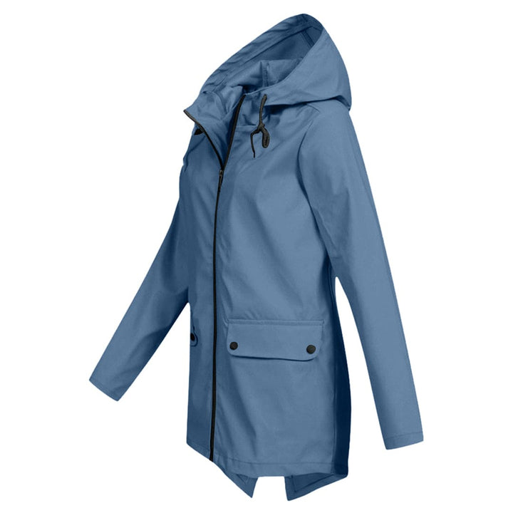 Angela | Bequeme Wasserdichte jacke mit Kapuze - Elle Zürich
