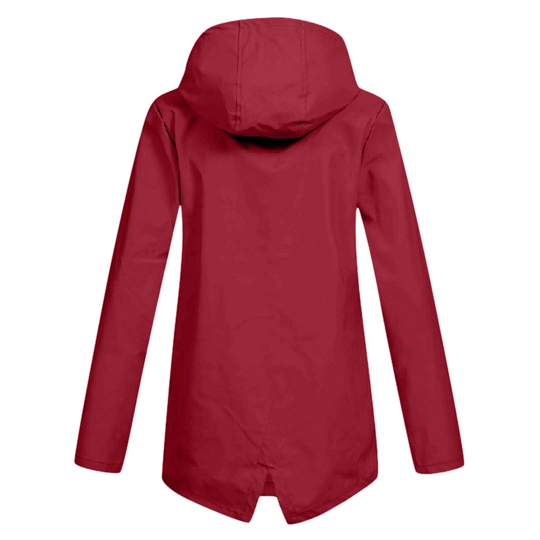Melanie | Stylische wasserdichte Kapuzenjacke - Elle Zürich