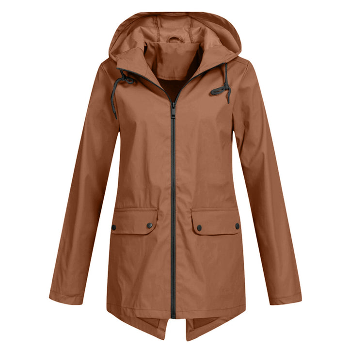 Melanie | Stylische wasserdichte Kapuzenjacke - Elle Zürich