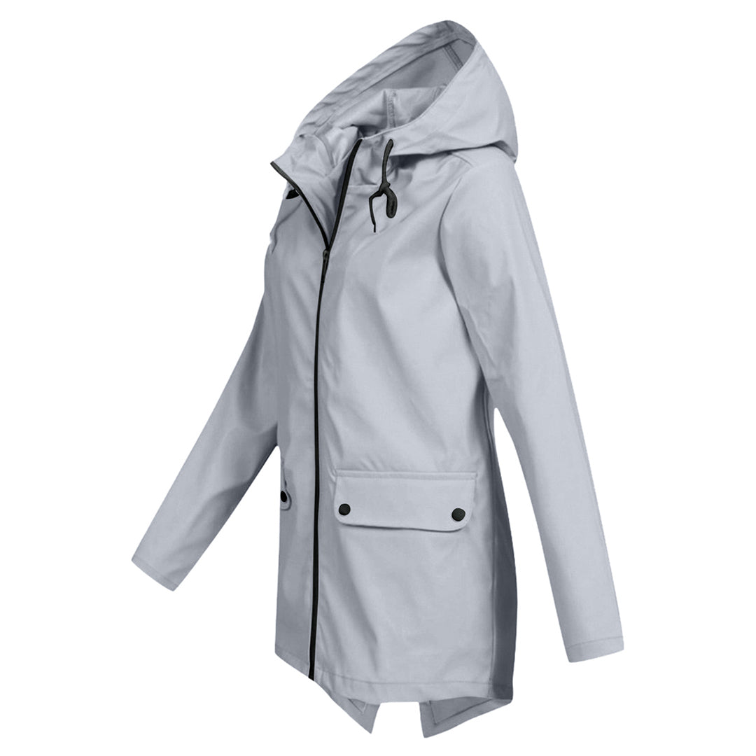 Melanie | Stylische wasserdichte Kapuzenjacke - Elle Zürich