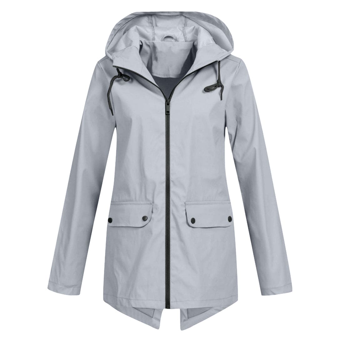 Angela | Bequeme Wasserdichte jacke mit Kapuze - Elle Zürich