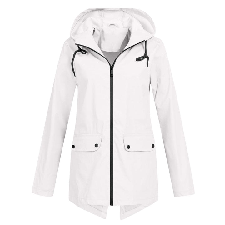 Angela | Bequeme Wasserdichte jacke mit Kapuze - Elle Zürich