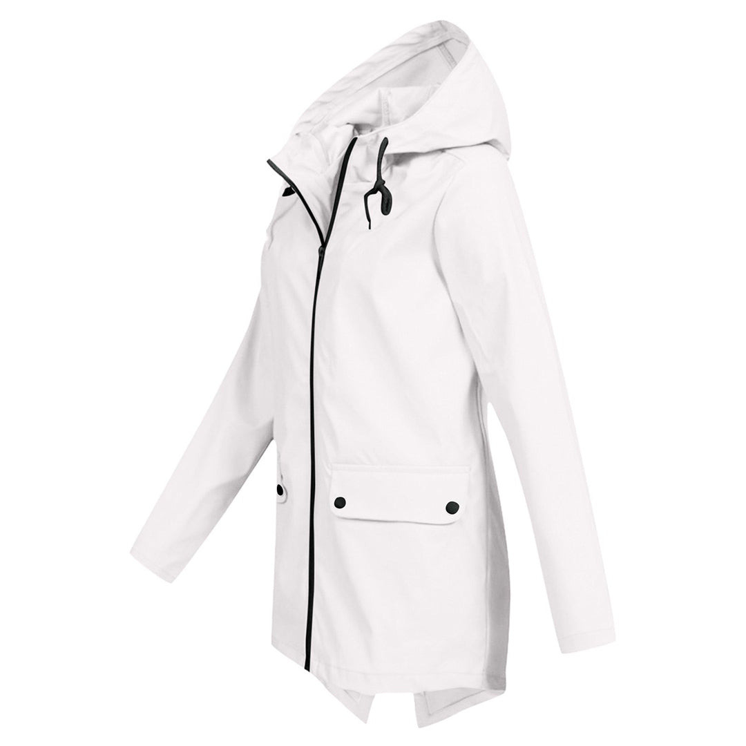 Melanie | Stylische wasserdichte Kapuzenjacke - Elle Zürich