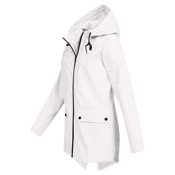 Melanie | Stylische wasserdichte Kapuzenjacke - Elle Zürich