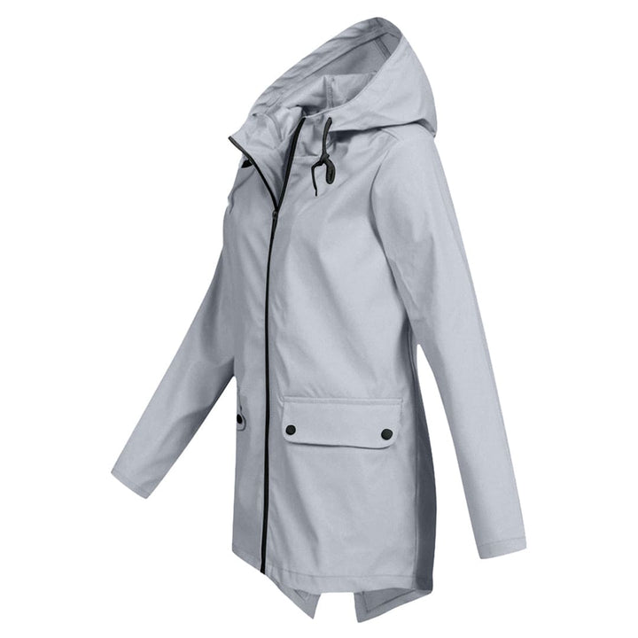 Angela | Bequeme Wasserdichte jacke mit Kapuze - Elle Zürich